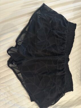lululemon athletica Black Mesh Athletic Shorts